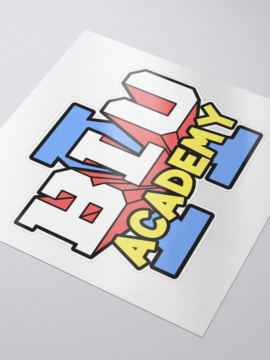 Blu A Comic Logo Sticker product image (3)