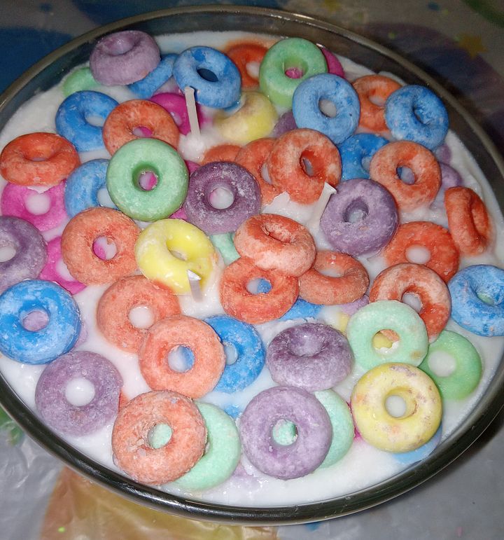 Fruit Loop Cereal Bowl Candle product image (1)
