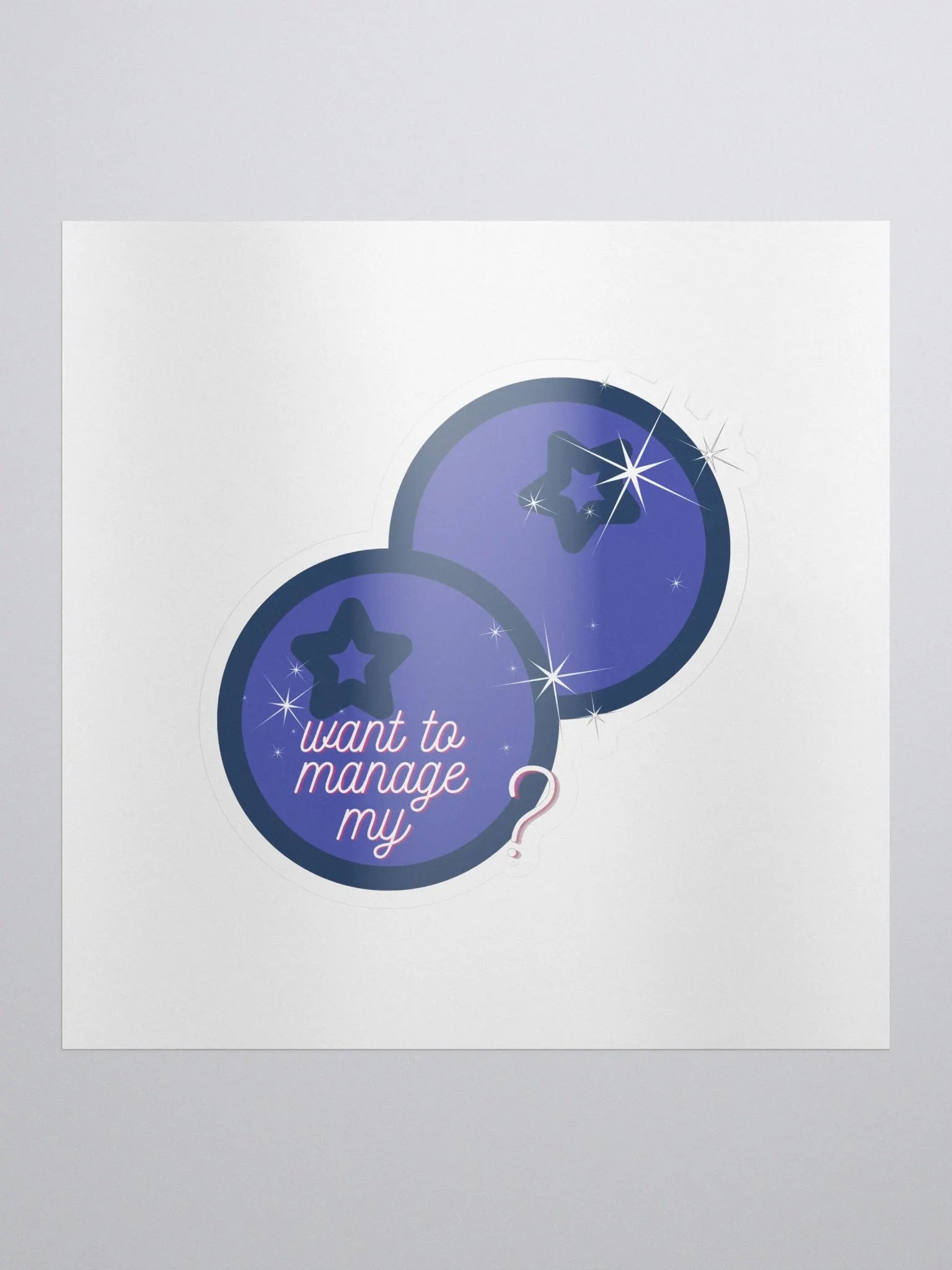 Wanna Manage My 🍒's Sticker product image (1)