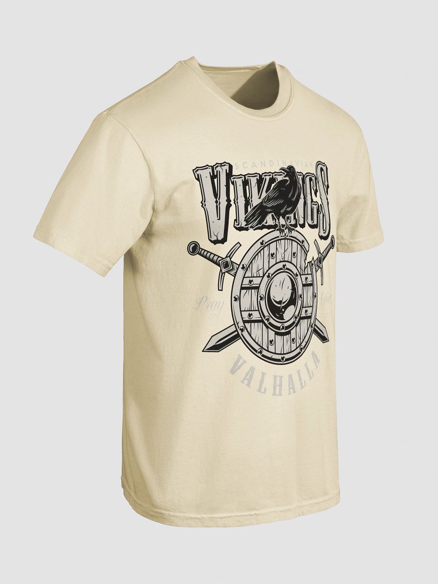 Nordic Raven Shield Unisex T-Shirt product image (39)