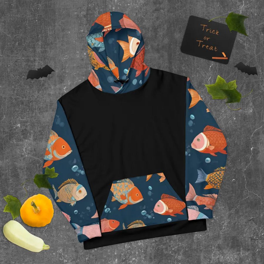 Colorful Fish Unisex Hoodie product image (9)