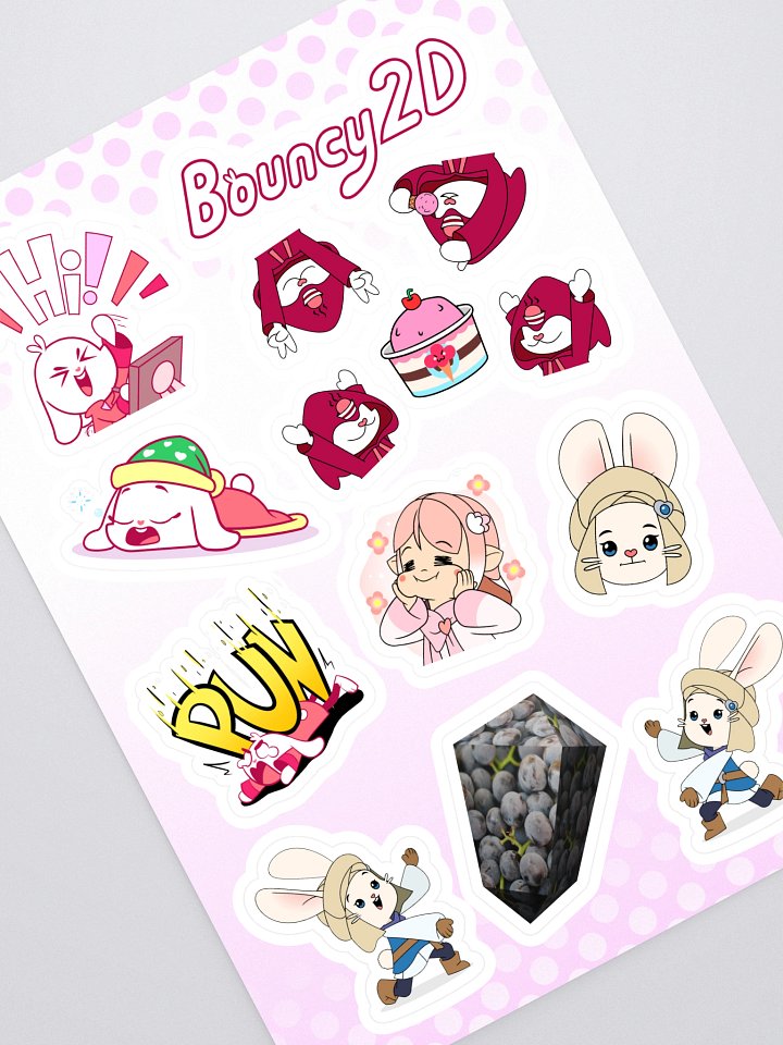 Bouncy2D Sticker Set #2 product image (1)