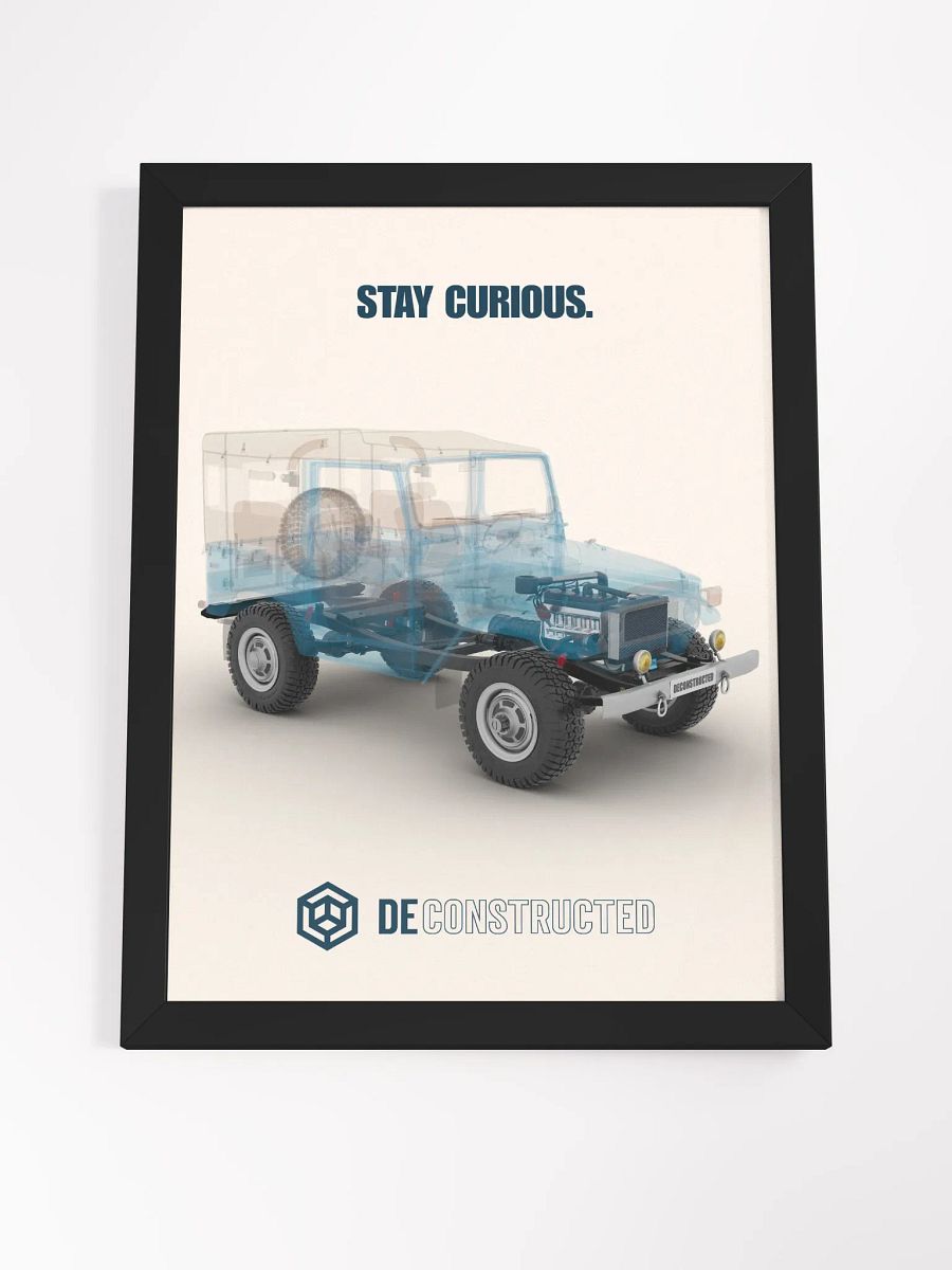 4x4 X-ray View Framed Poster product image (4)