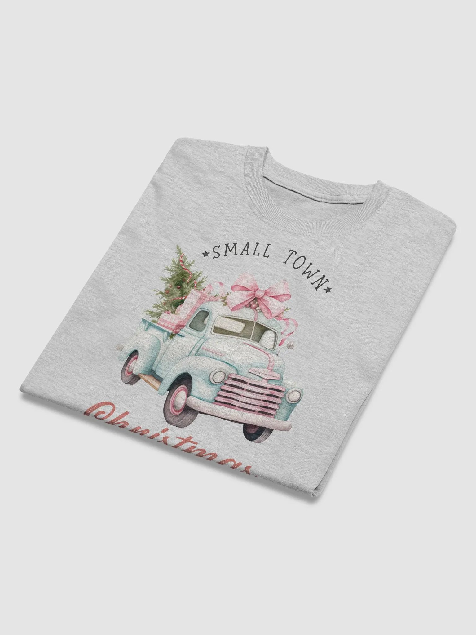 SMALL TOWN CHRISTMAS T-SHIRT product image (4)