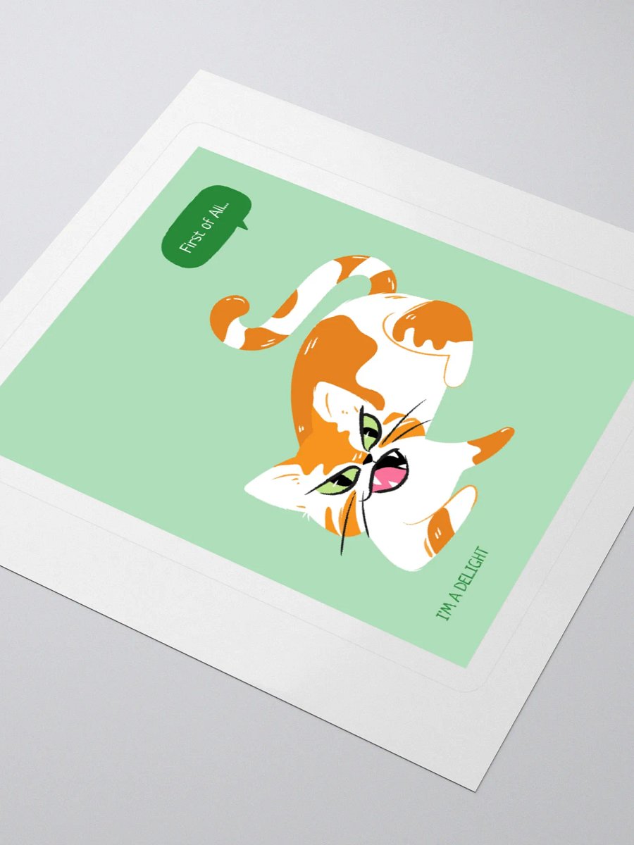 First of All... I'm a Delight Sticker Set product image (9)