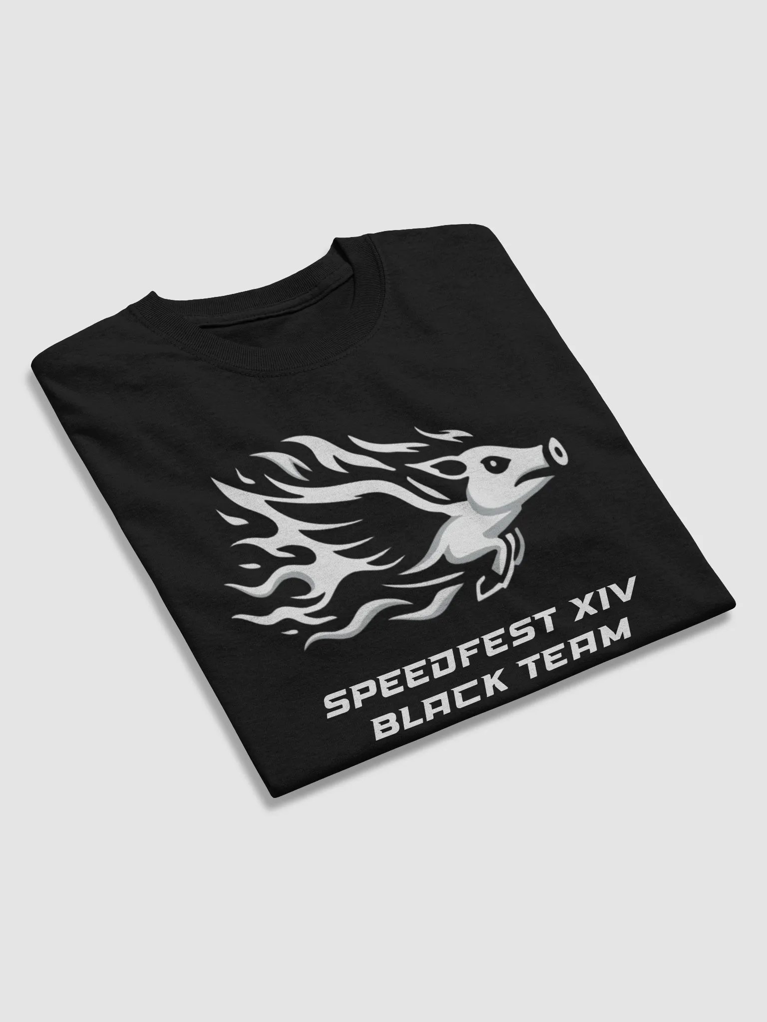 SpeedFest Black Team Shirt (Gildan Heavy) product image (4)
