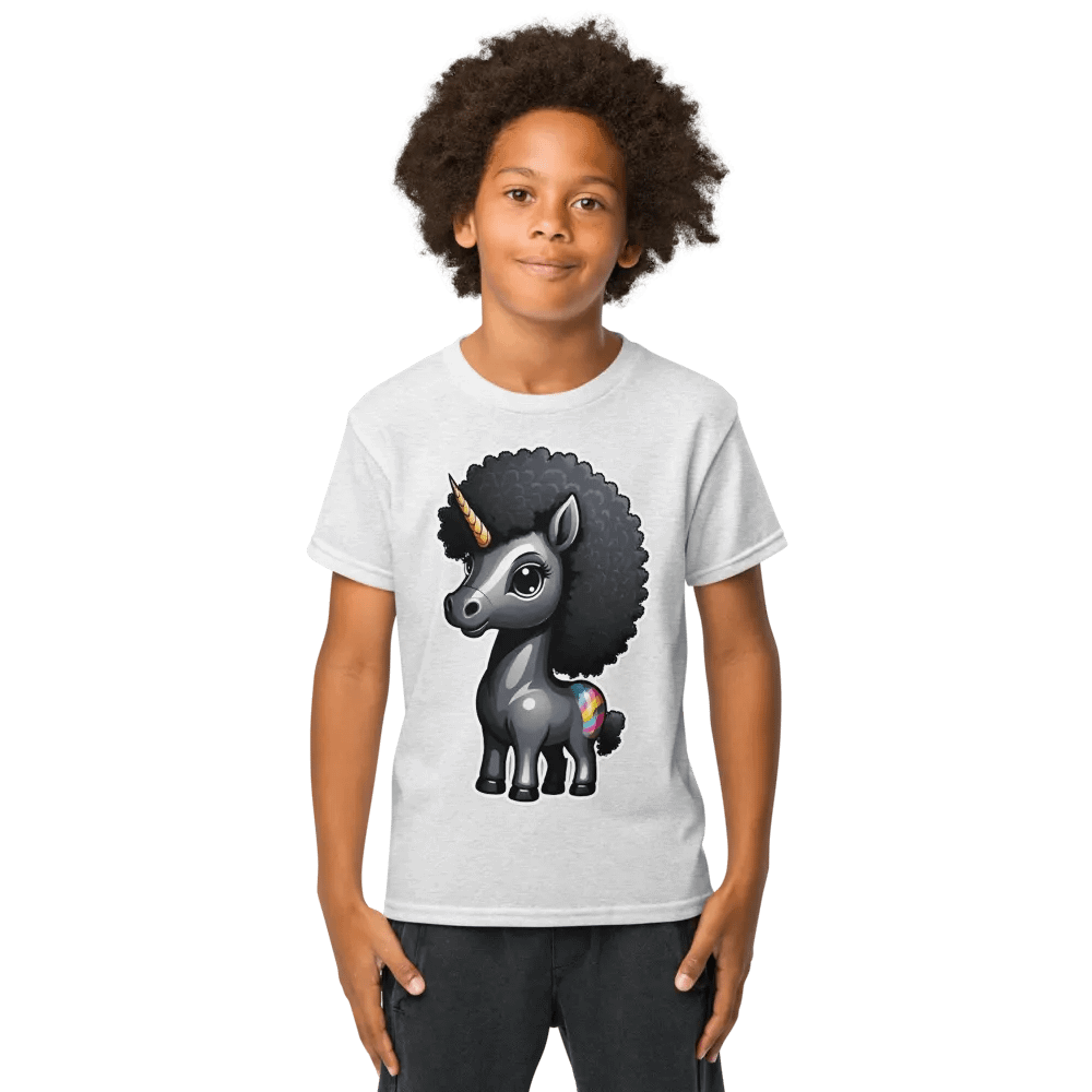 Black Unicorn Youth Sports Tee product image (6)