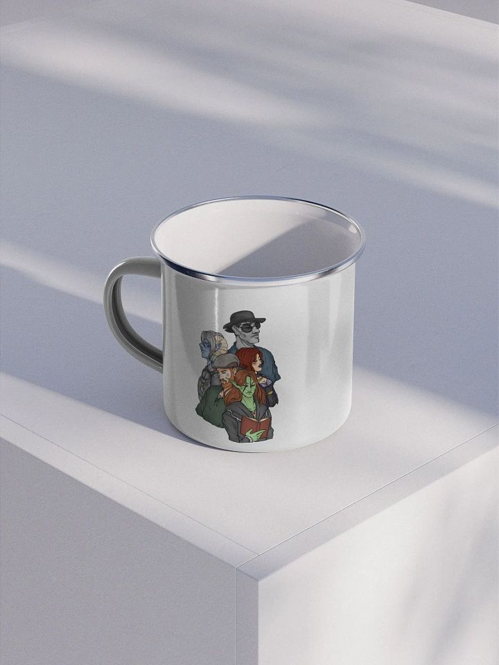 The Long Rest | Enamel Mug product image (1)