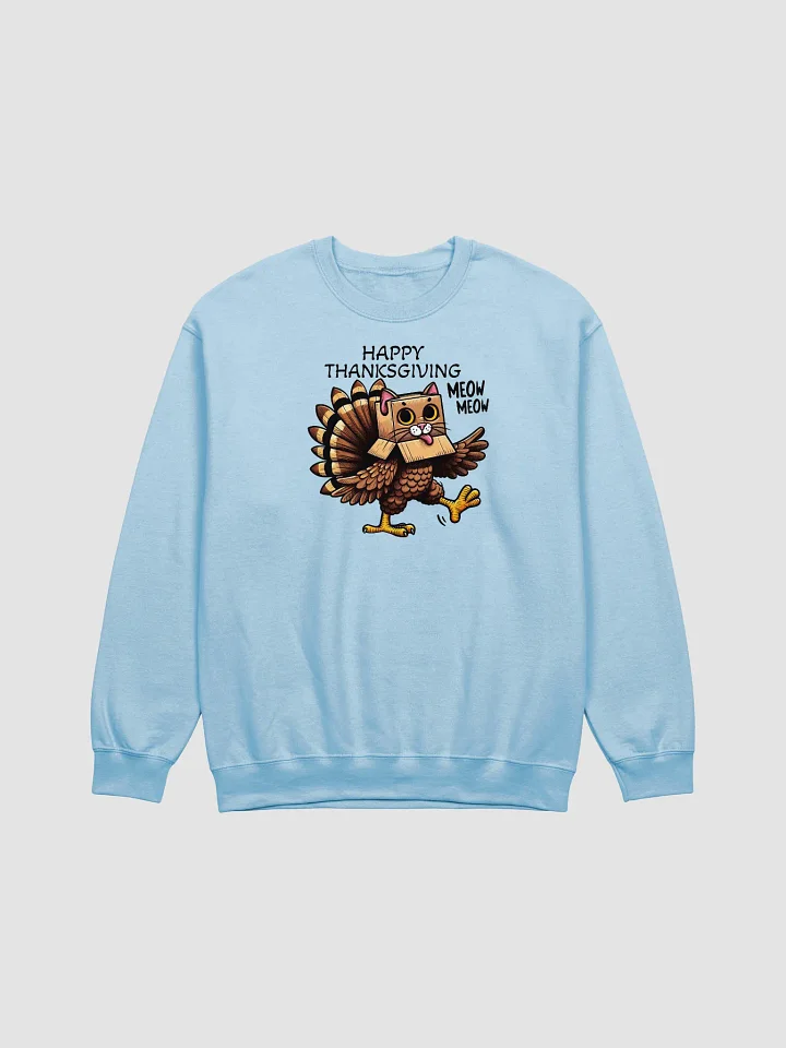 Happy Thanksgiving Meow Sweatshirt product image (4)
