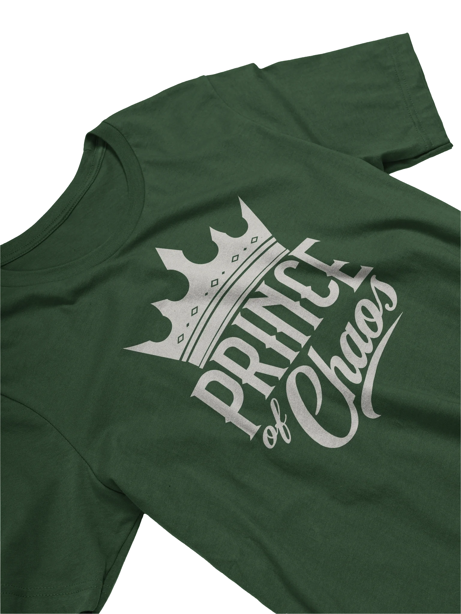 Prince of Chaos Tshirt (Cream Text) product image (3)