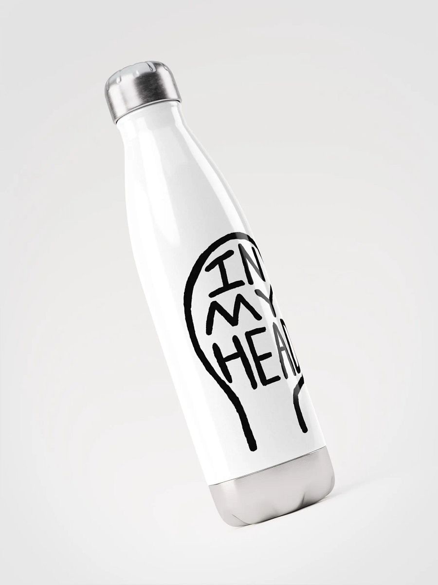 In My Head stainless steel water bottle product image (4)