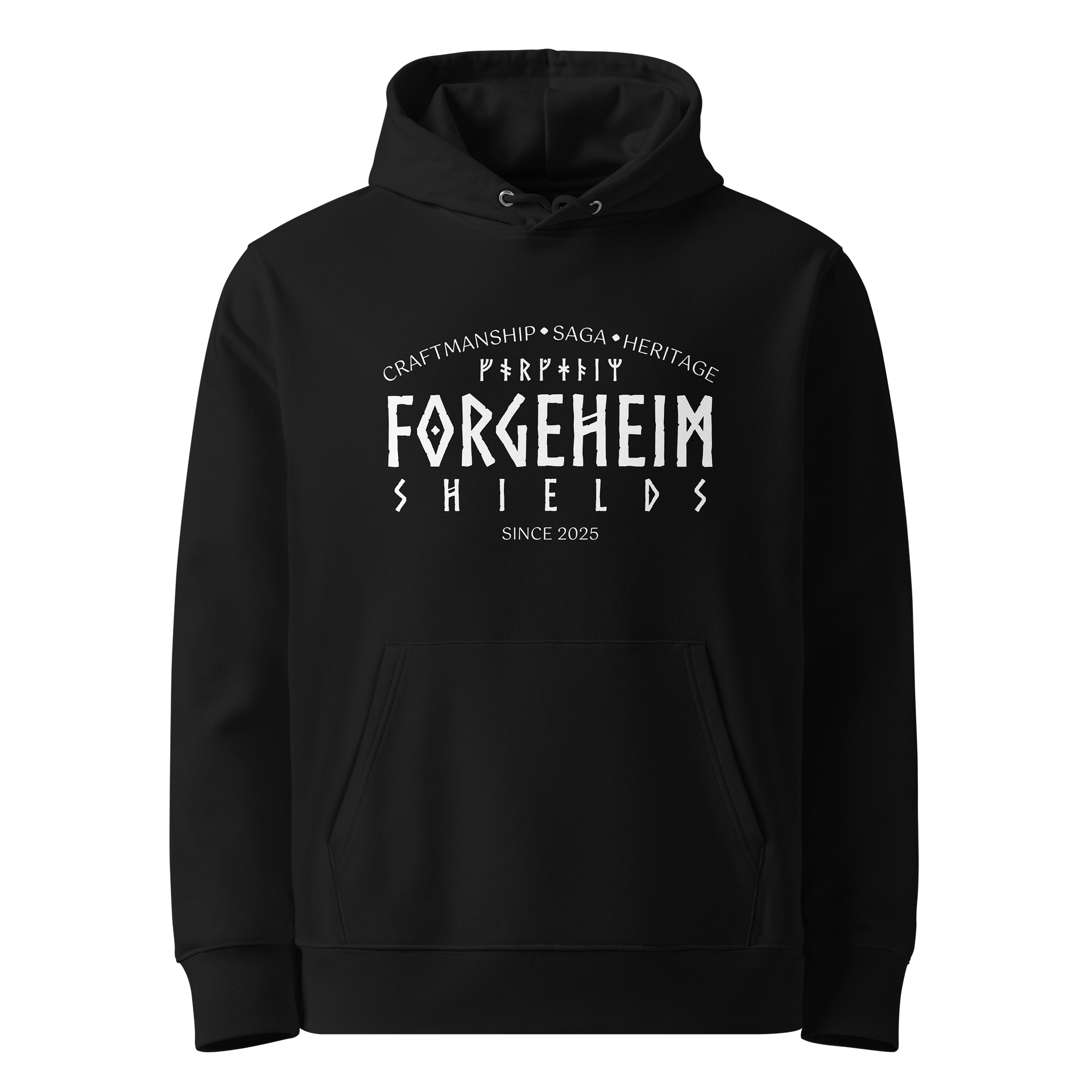 Unisex Hoodie -Forgeheim Shields Since 2025 product image (1)