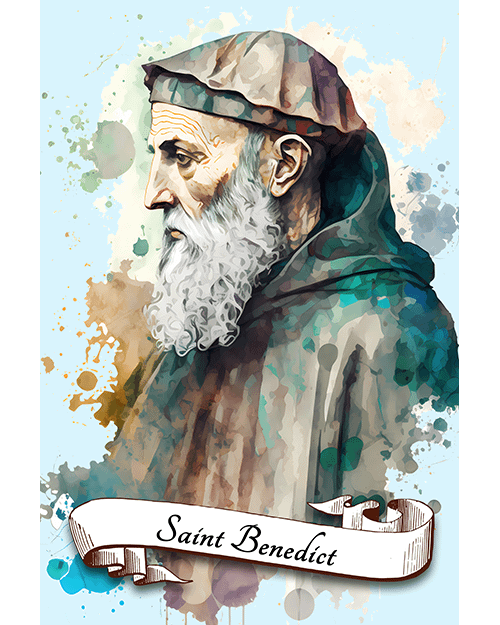 Saint Benedict Poster product image (1)