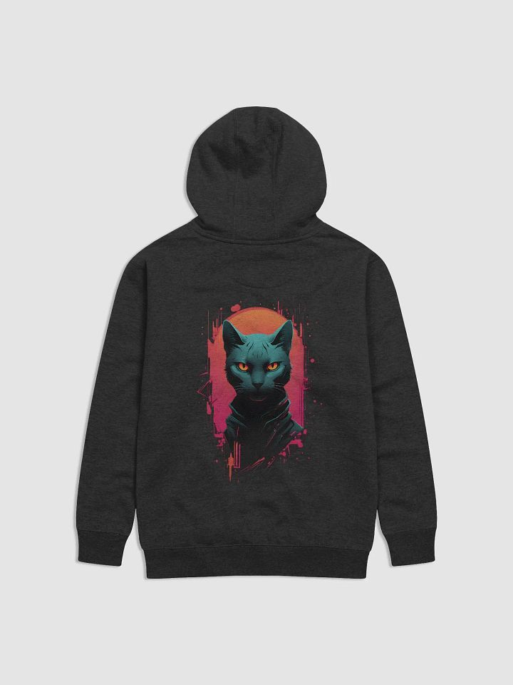 Neon Cat Vibes Premium Hoodie product image (22)