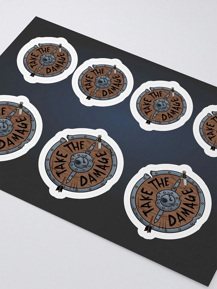 TTD Kiss Cut 6 Sticker Sheet product image (1)