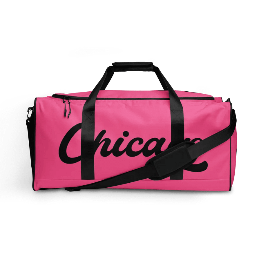 Chicago Script All-Over Duffle Bag product image (2)