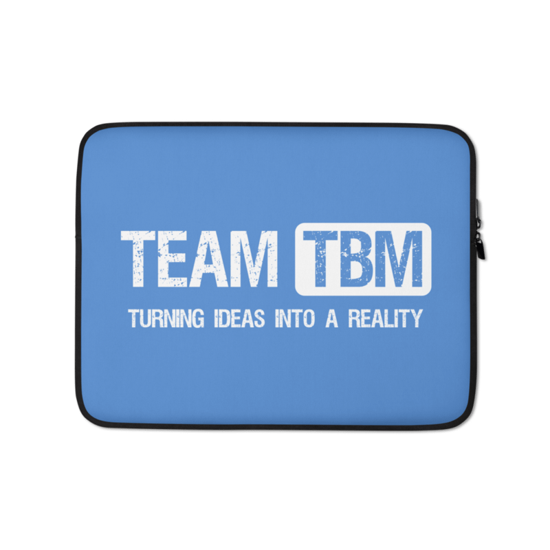 TeamTBM Laptop Sleeve (Blue) product image (1)