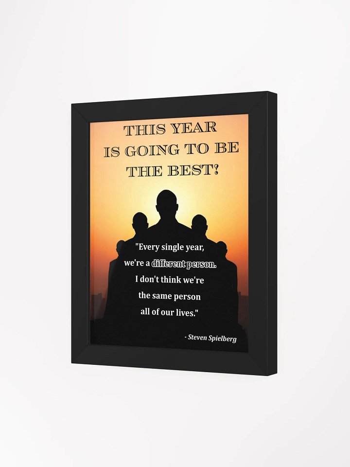 'Each Year We Are a Different Person' Poster product image (5)