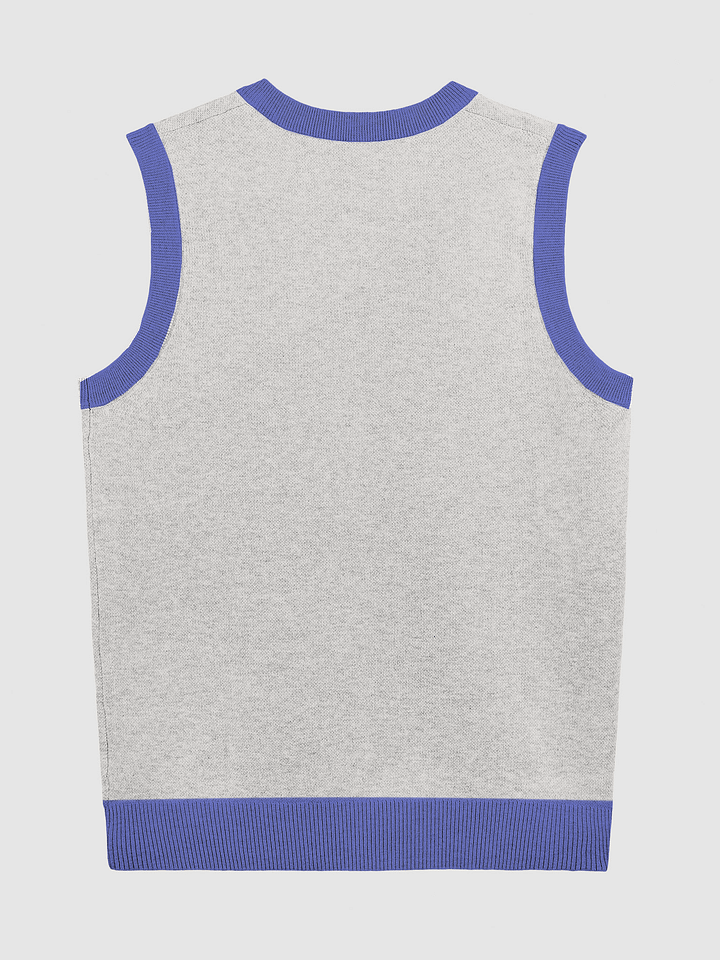 Scribble Eye V-Neck Vest product image (7)