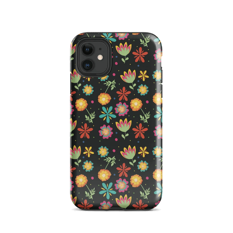 Floral Burst Tough iPhone® Case product image (2)