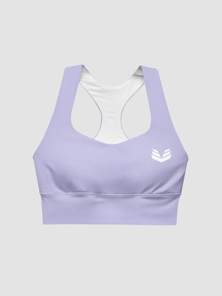 Longline Sports Bra - Lilac product image (1)