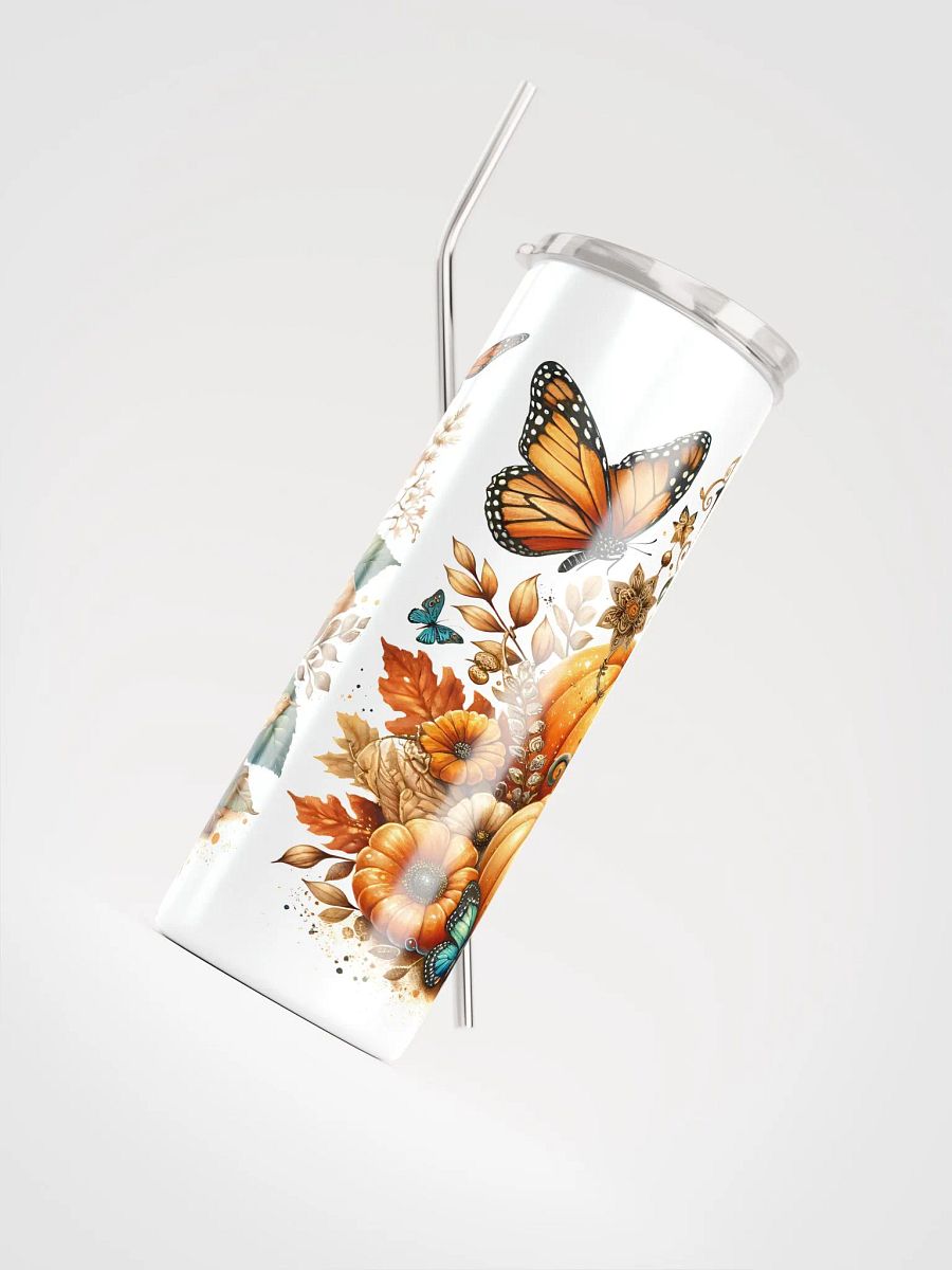 Pumpkin Spice Autumn Bliss, Fall Stainless Steel Tumbler product image (8)