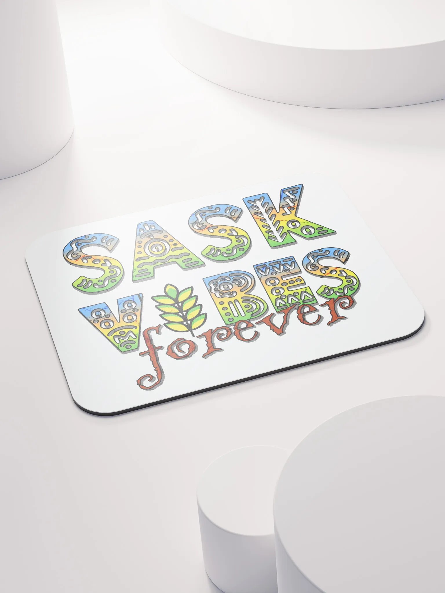 Sask Vibes Forever Ancient Mouse Pad product image (4)