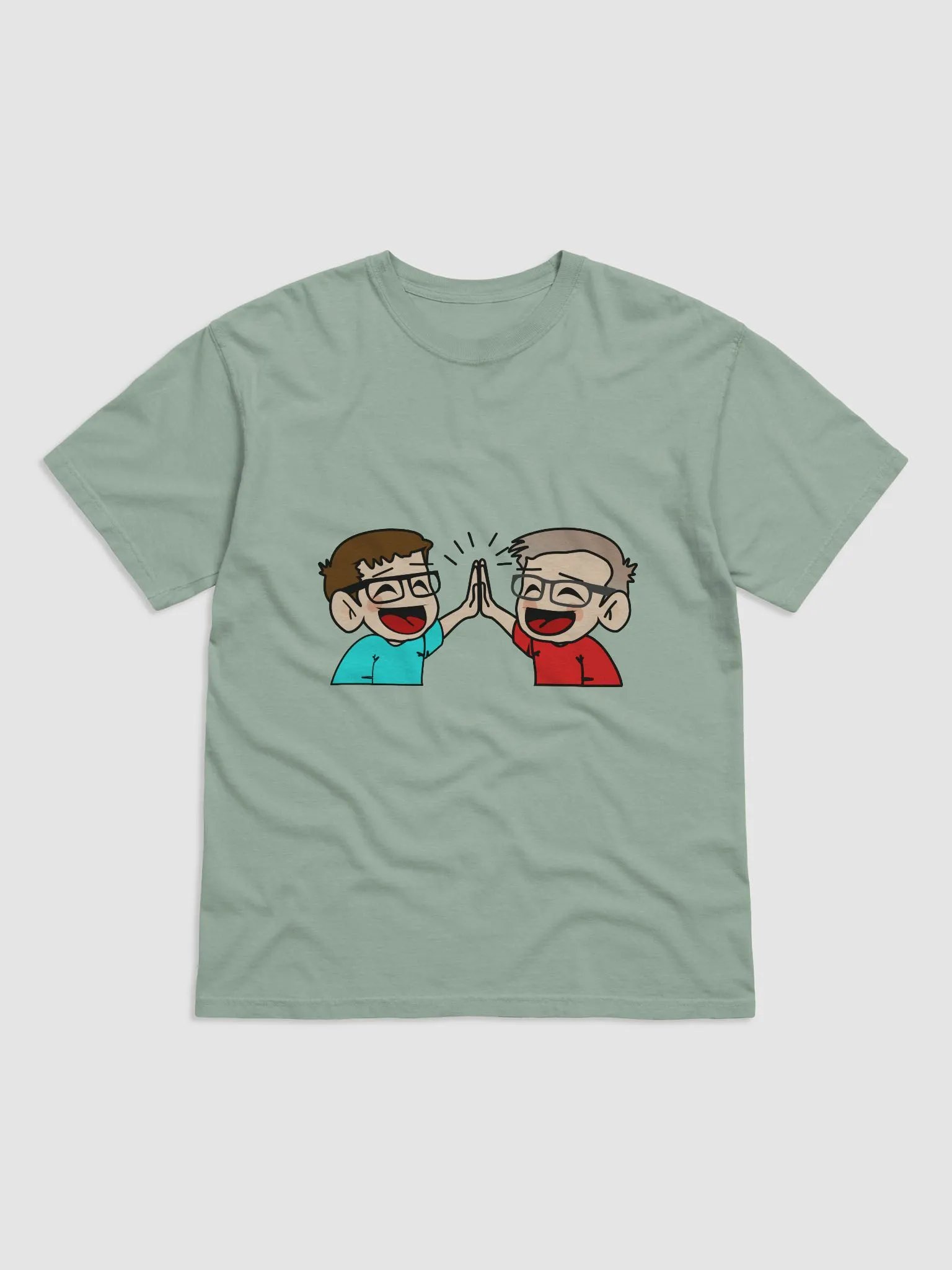 Just4FunRoy High-Five Maatjes T-Shirt product image (5)