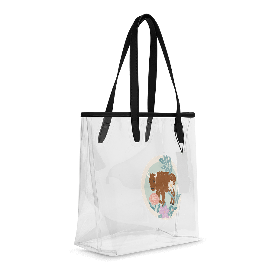 Bison transparent tote bag product image (6)