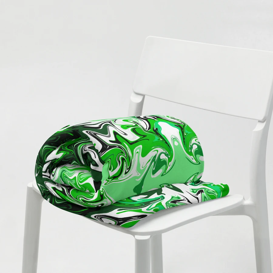 Green Swirl Blanket product image (4)