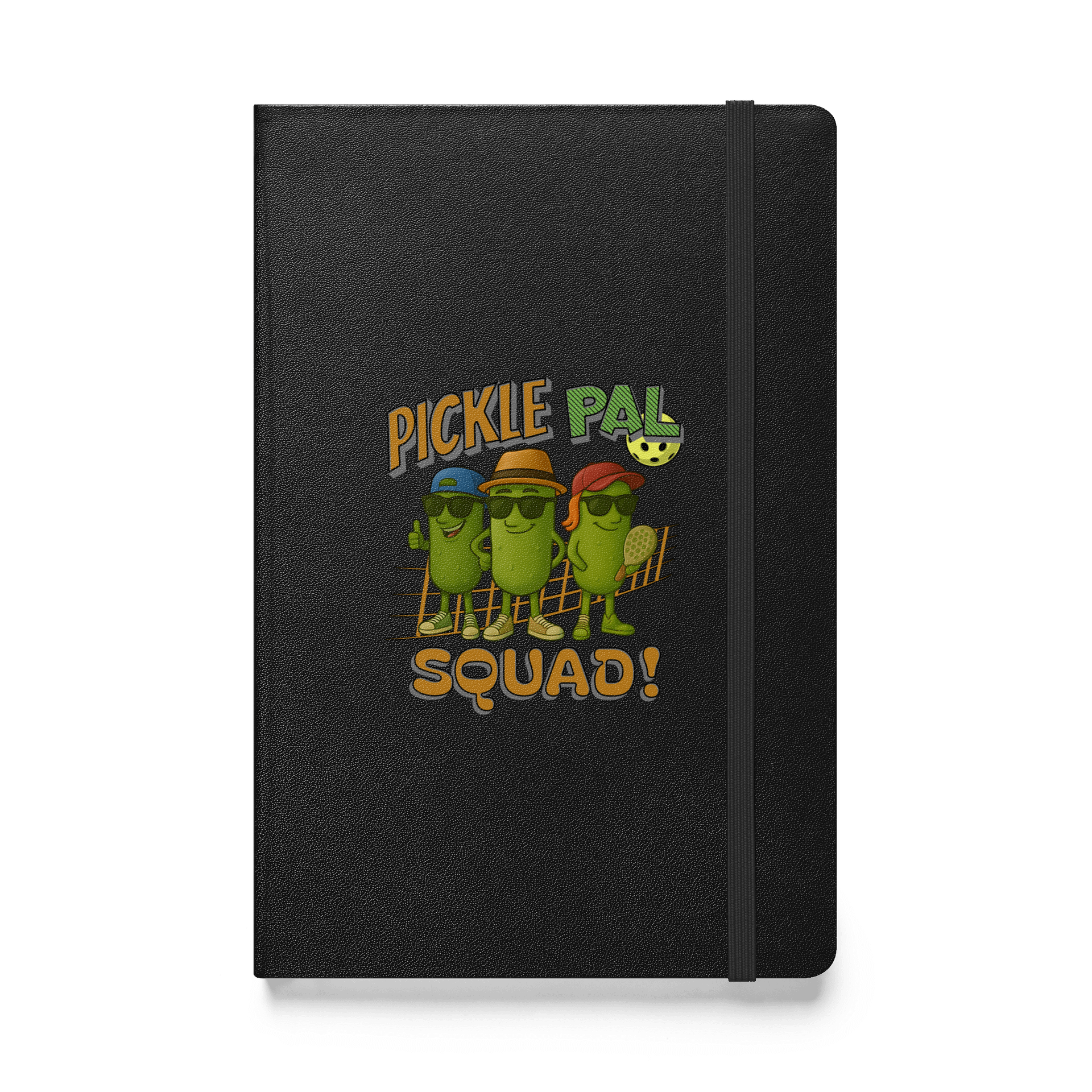 Pickle Pal Squad Pickleball Hardcover Notebook product image (1)