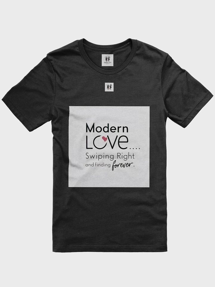 Modern Love Swiping Right Finding Forever Minimal Unisex T-Shirt product image (1)