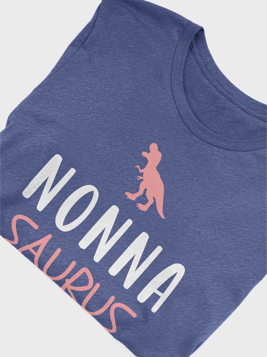 Nonnasaurus Rex Cute Nonna Dinosaur - Unisex T-shirt Bella Canvas 3001 product image (21)