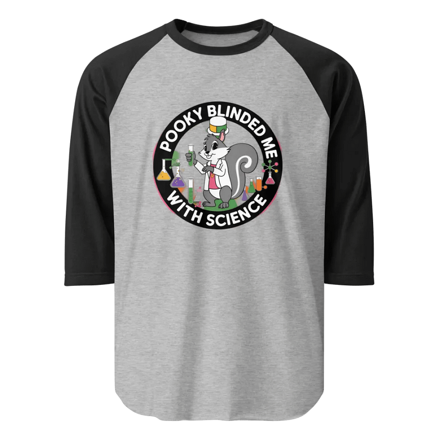 Pooky's Science Lab Raglan Tee product image (1)