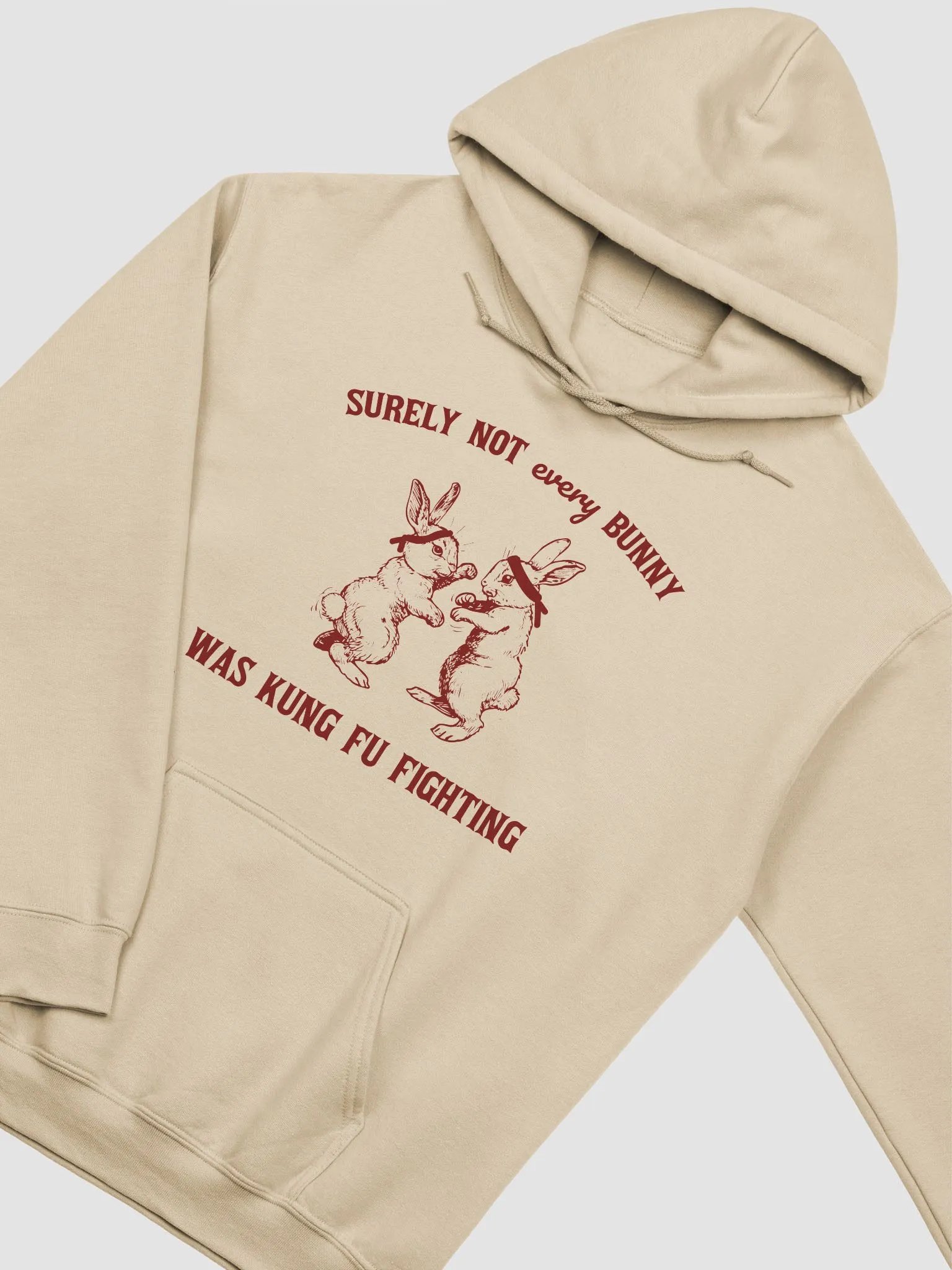 Surely not every bunny was kung fu fighting Hoodie product image (3)