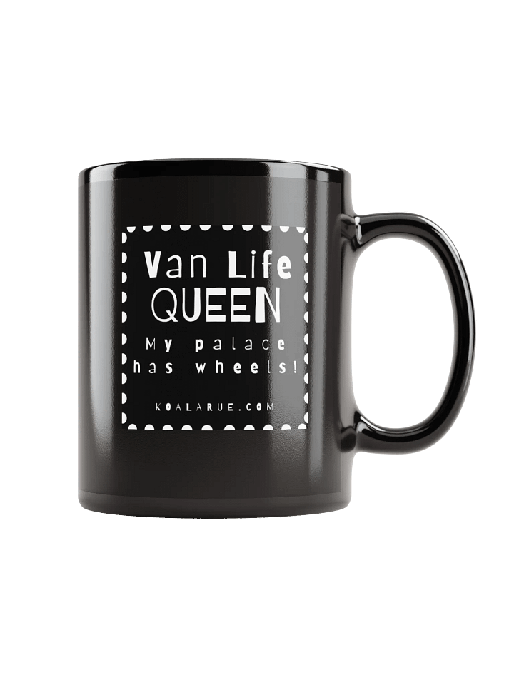 VAN LIFE QUEEN • BLACK MUG product image (2)