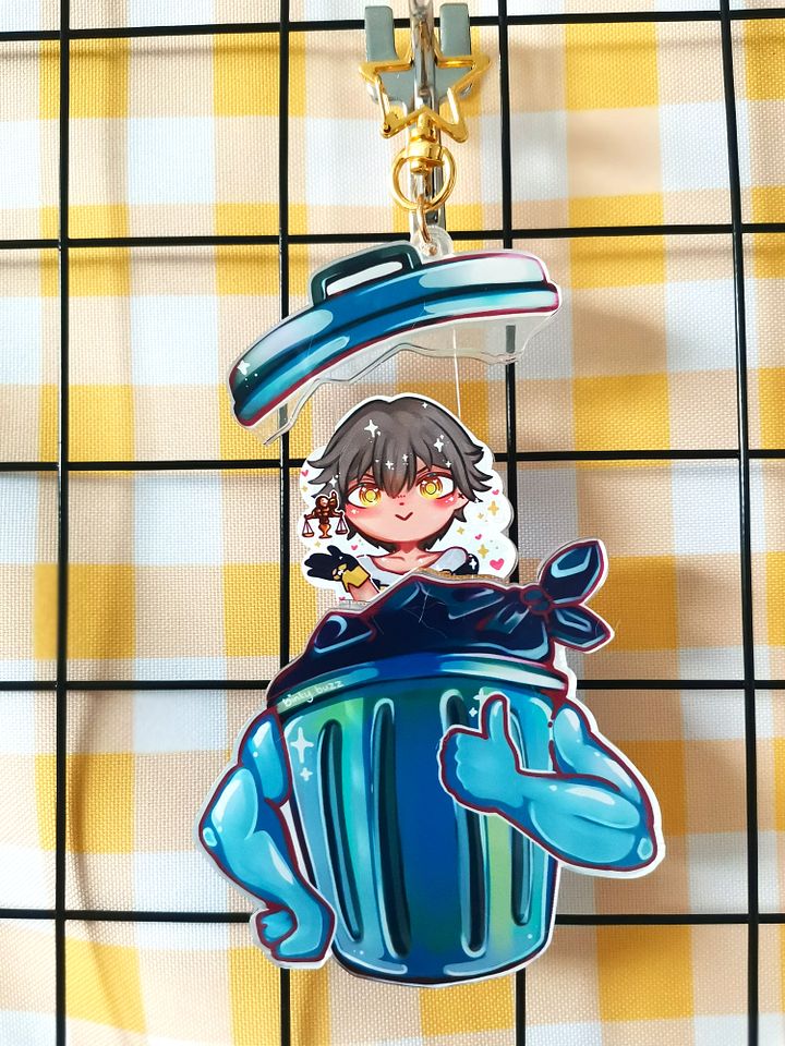 HSR Stelle/Caelus Opening Trash Charm product image (2)