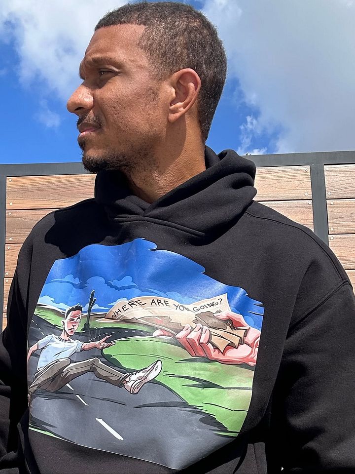 Give That Guy a Map Hoodie product image (1)