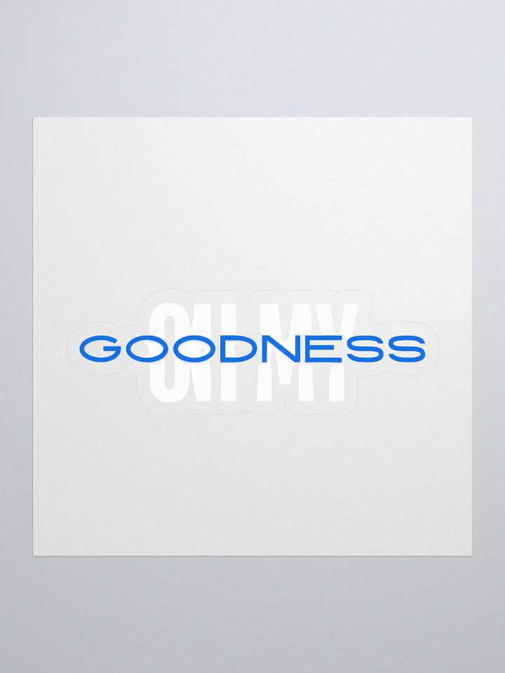 GOODNESS Kiss Cut Stickers product image (1)