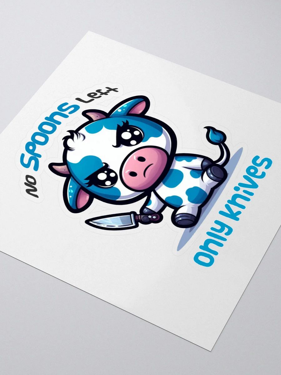 No Spoons Sticker product image (9)