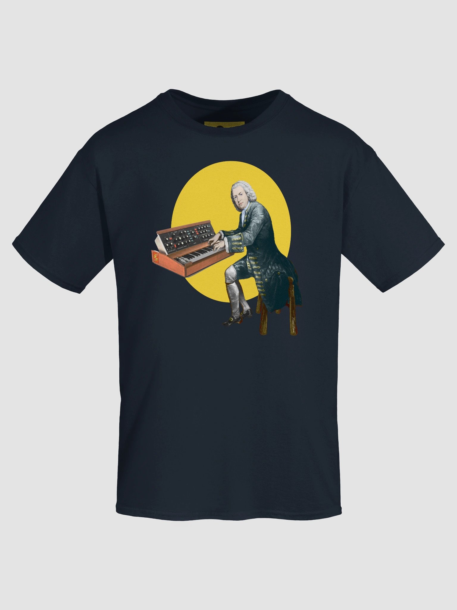 Prelude and Moogue by Frank Fonik (Minimoog), Techno EDM Unisex T-Shirt product image (46)