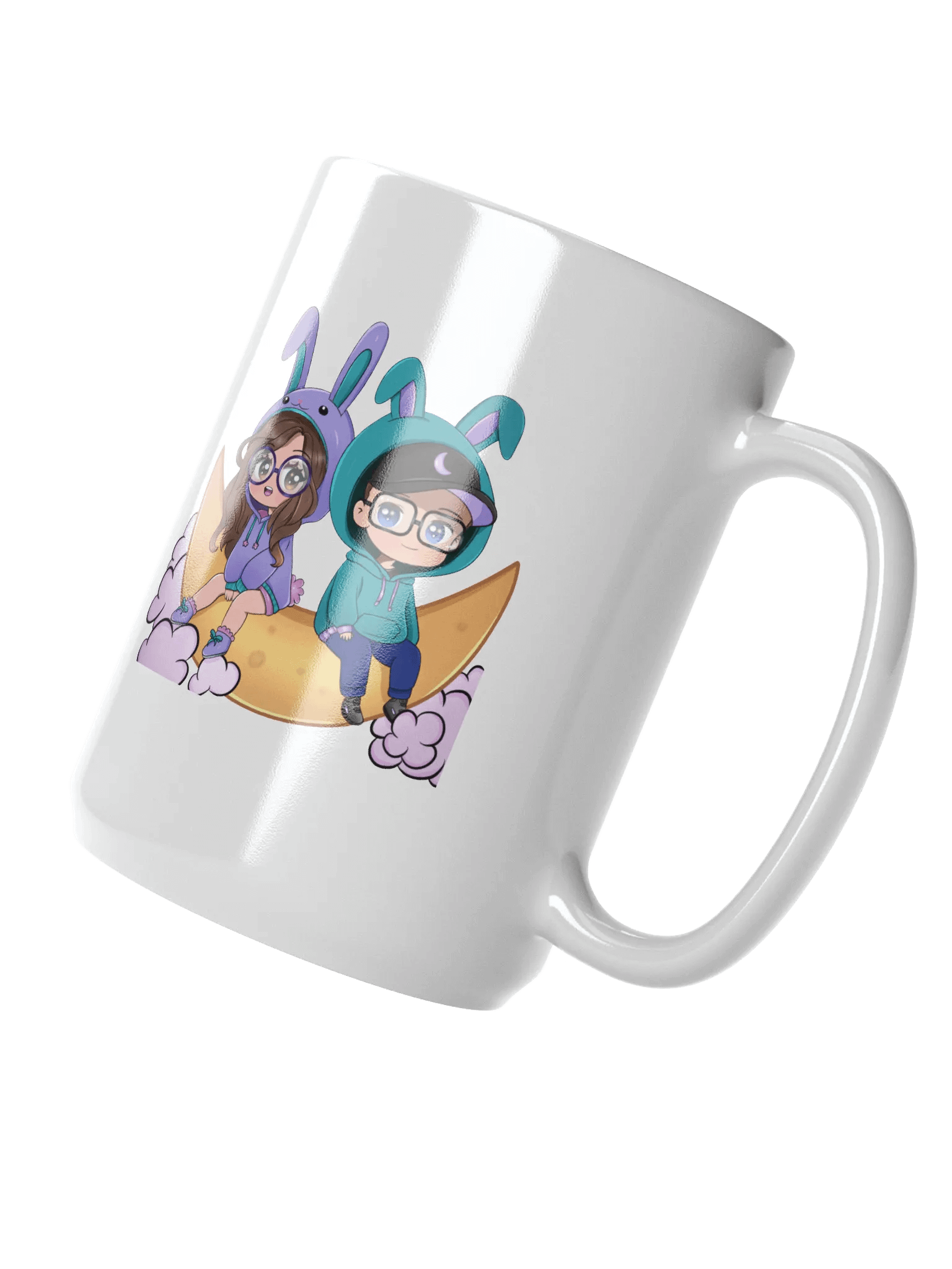 Moon bunnies mug product image (2)