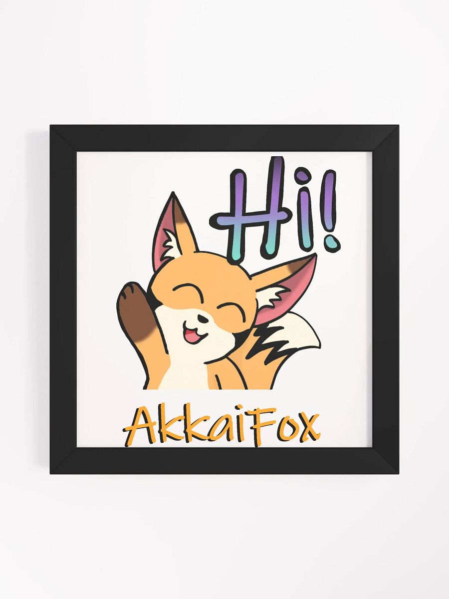Hi! Framed Poster product image (1)