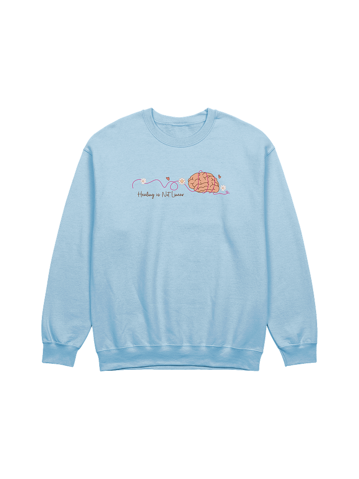 Healing Is Not Linear - Premium Crewneck Sweatshirt product image (1)