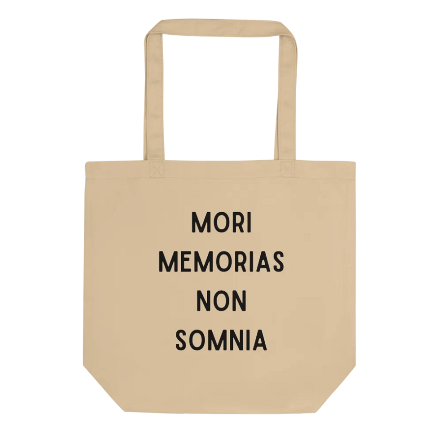 Mori Memorias Non Somnia Tote Bag product image (2)