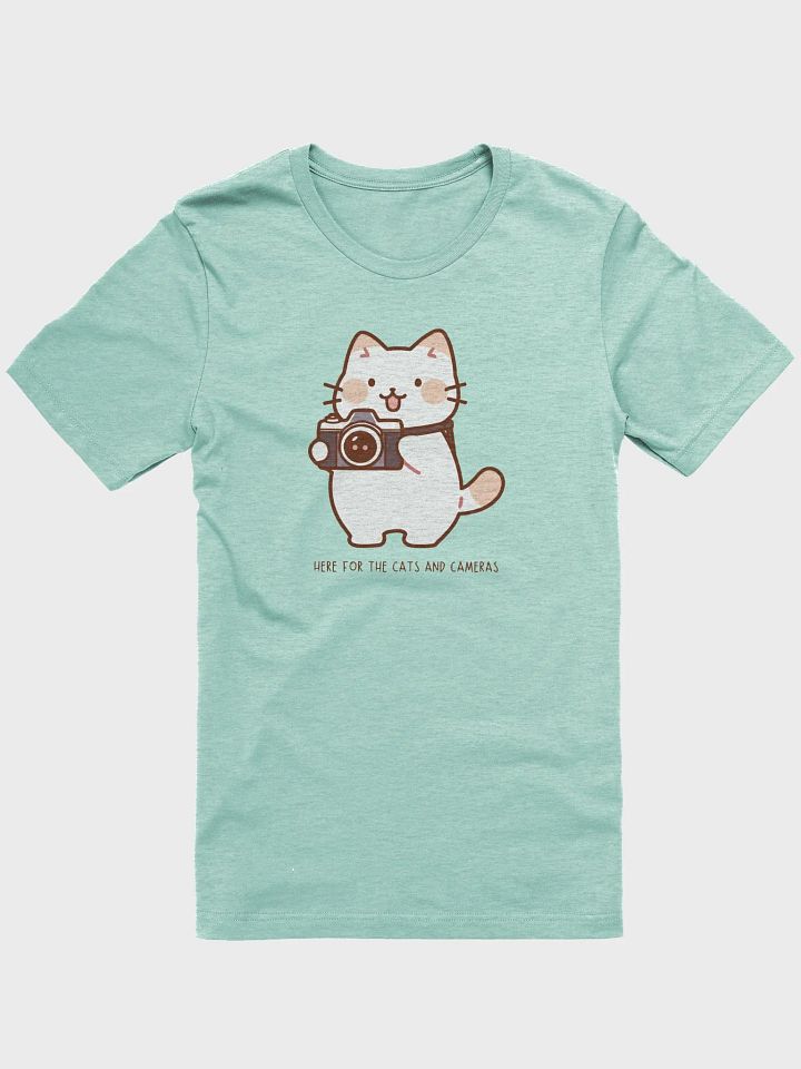 Cat & Camera Lover's T-Shirt product image (2)