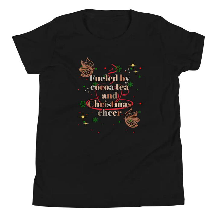Cocoa Tea & Christmas Cheer Youth Tee product image (1)