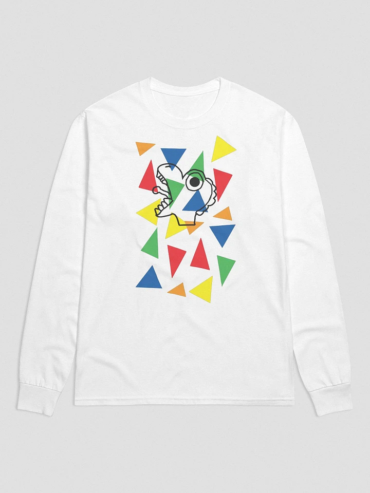 Party Dinosaur (Champion Long Sleeve Shirt) product image (1)