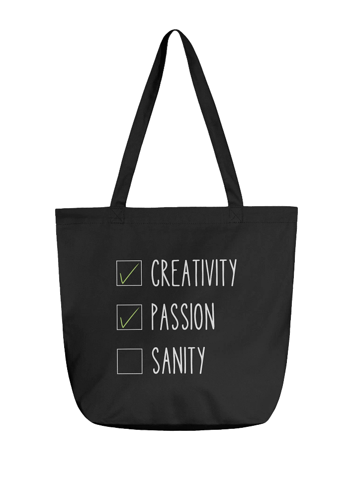 Creativity. Passion. Sanity? Tote Bag product image (1)