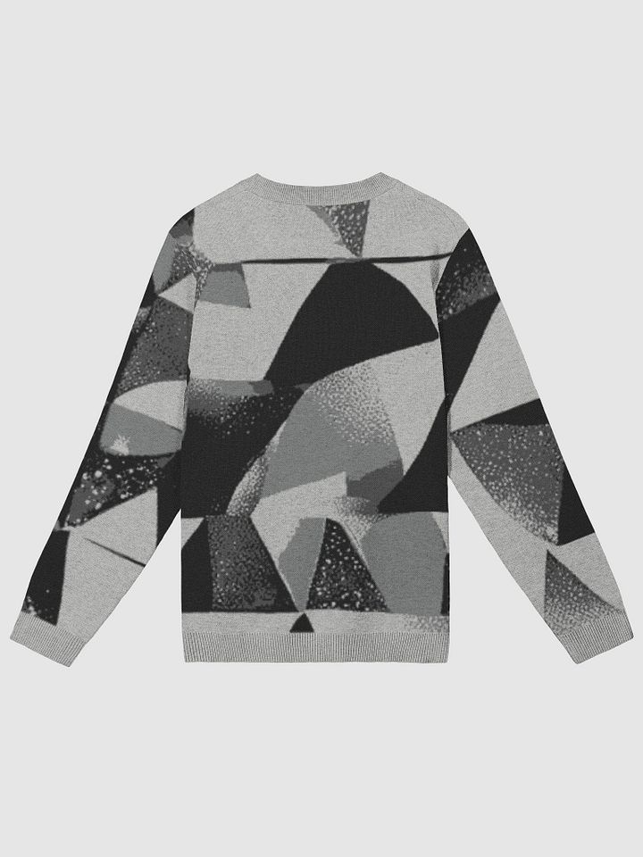 Geometric Design Knit Crewneck (Exclusive) product image (2)